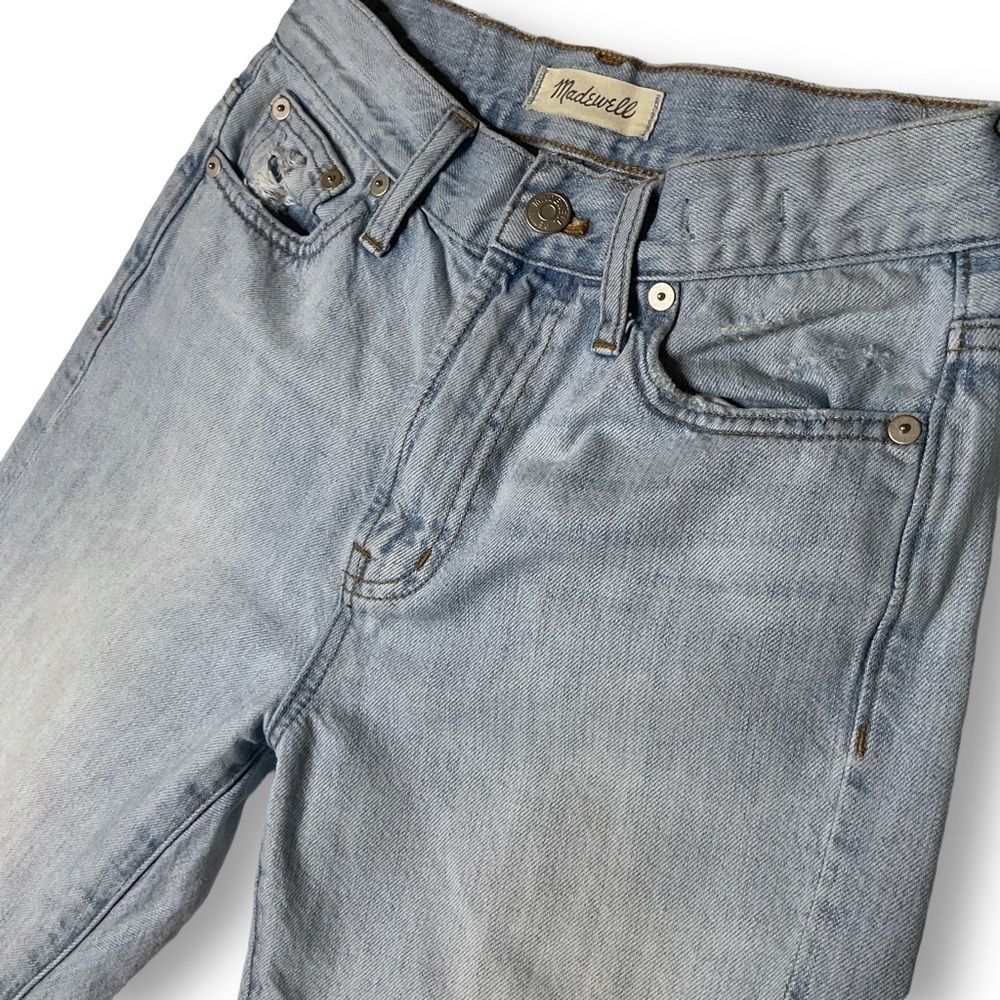 Madewell Perfect Summer Jean High Rise Ankle Light Wash Sz 24 - Picture 6 of 13